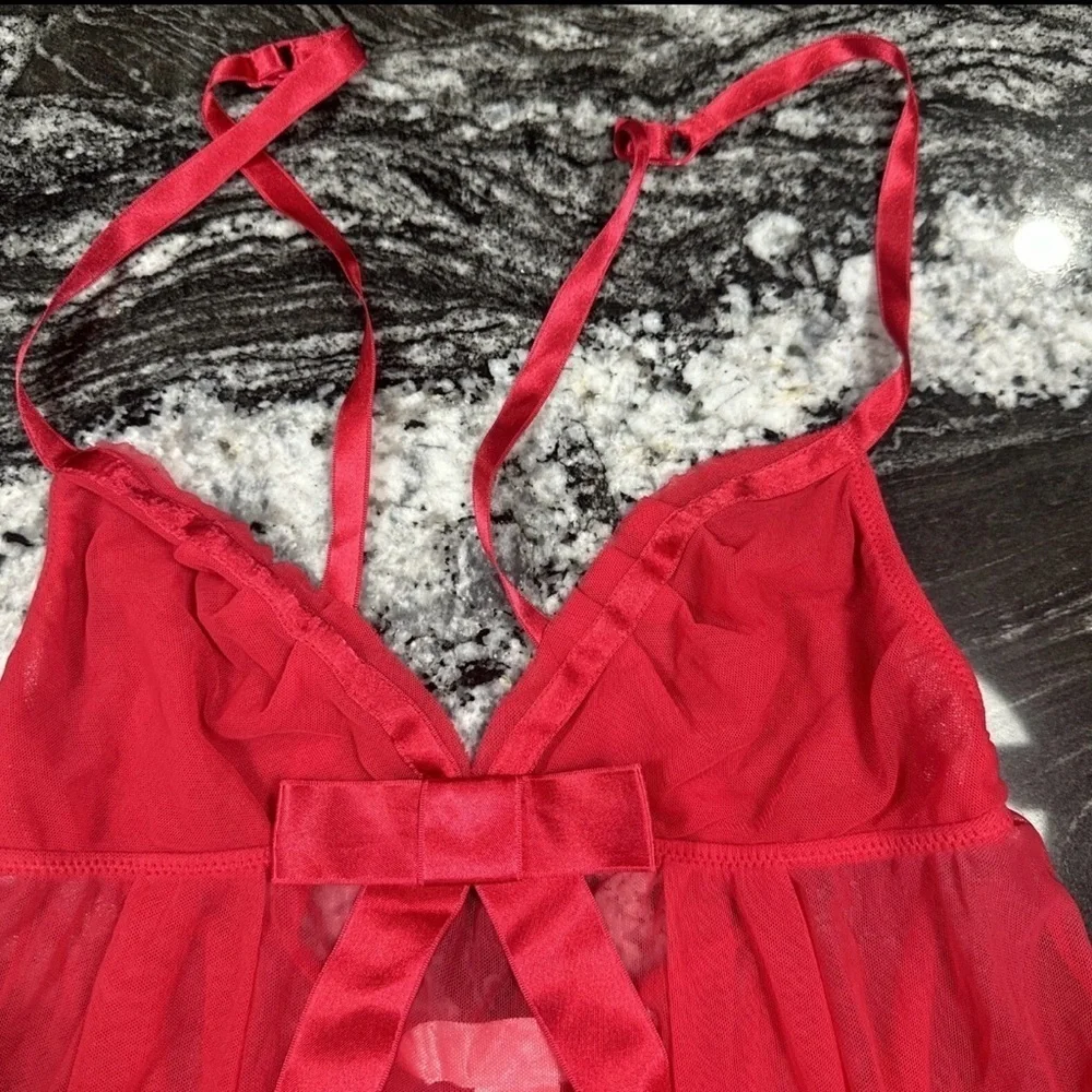 Vintage Victoria Secret’s Angels Sheer Babydoll Lingerie Sabrina Carpenter Small